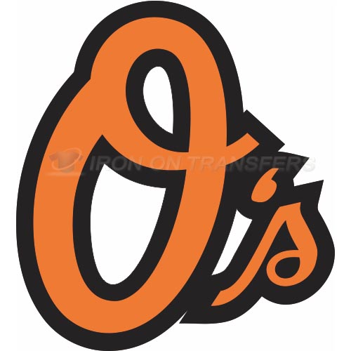 Baltimore Orioles Iron-on Stickers (Heat Transfers)NO.1436